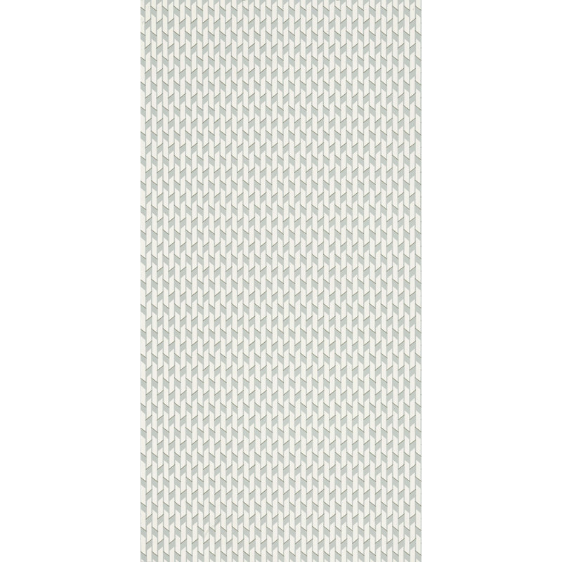 Papier peint Schumacher x David Oliver Empire, Bleu charme