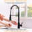 Touchless Kitchen Faucet - Automatic Smart, Hands , Black, Ceramic Filler, Brass, Design Smart Automatic, Stylish-1849862425
