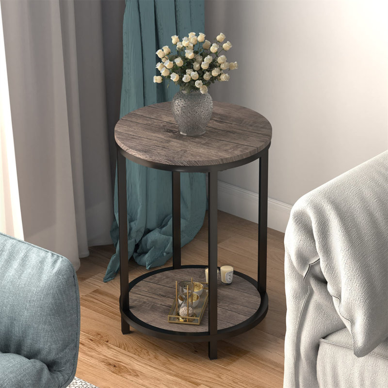 Table de bout avec rangement Avannah