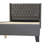 QUEEN BED in Blue Gray