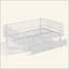 Lit plateforme avec tiroirs de rangement, structure de lit de jour en métal avec conception de tuyau rond de sécurité améliorée, conception à profil bas-129932605-129932607