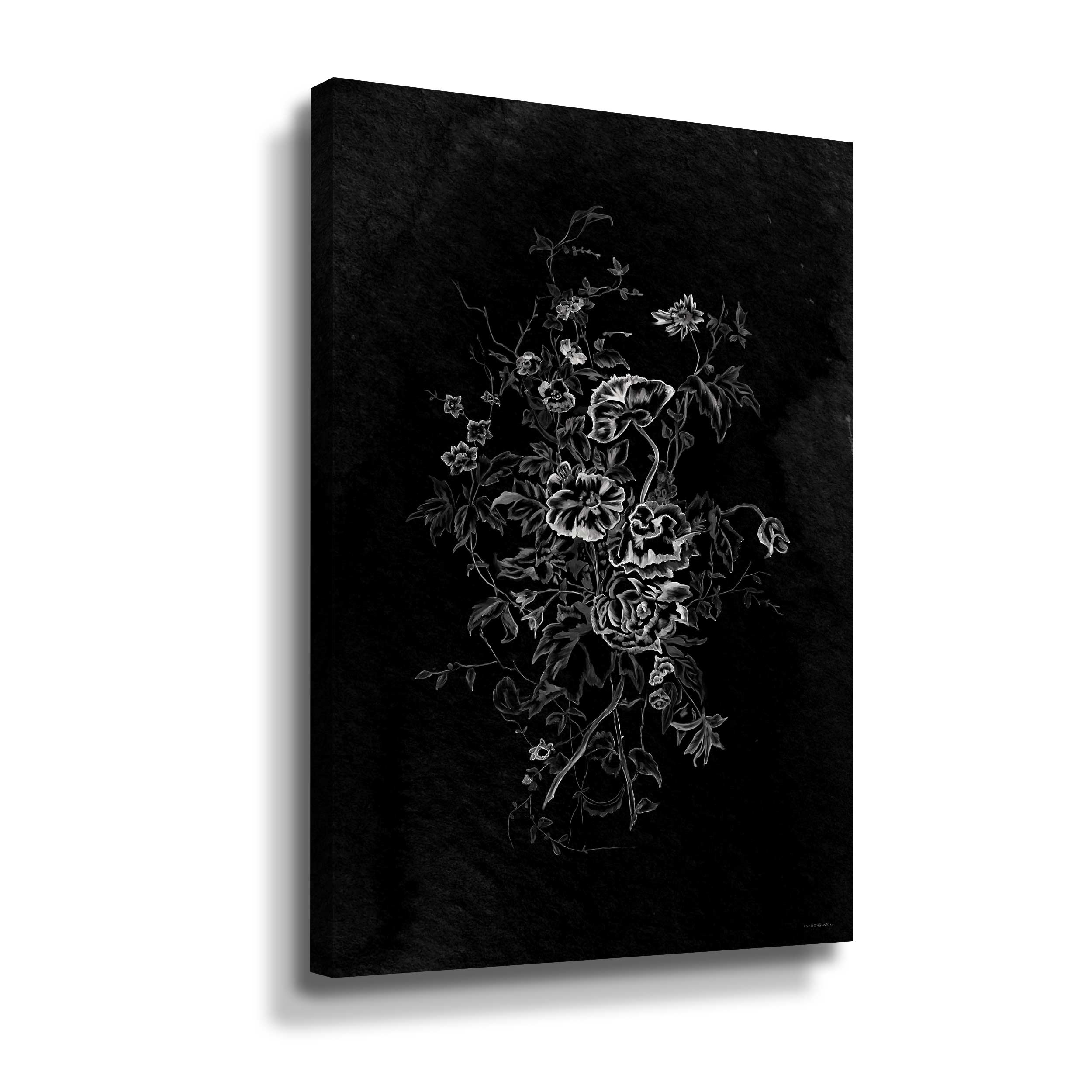 Red Barrel Studio® Lacey Flowers On Canvas Print | Wayfair