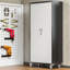 Armoires de garage avec portes verrouillables et 4 tablettes réglables