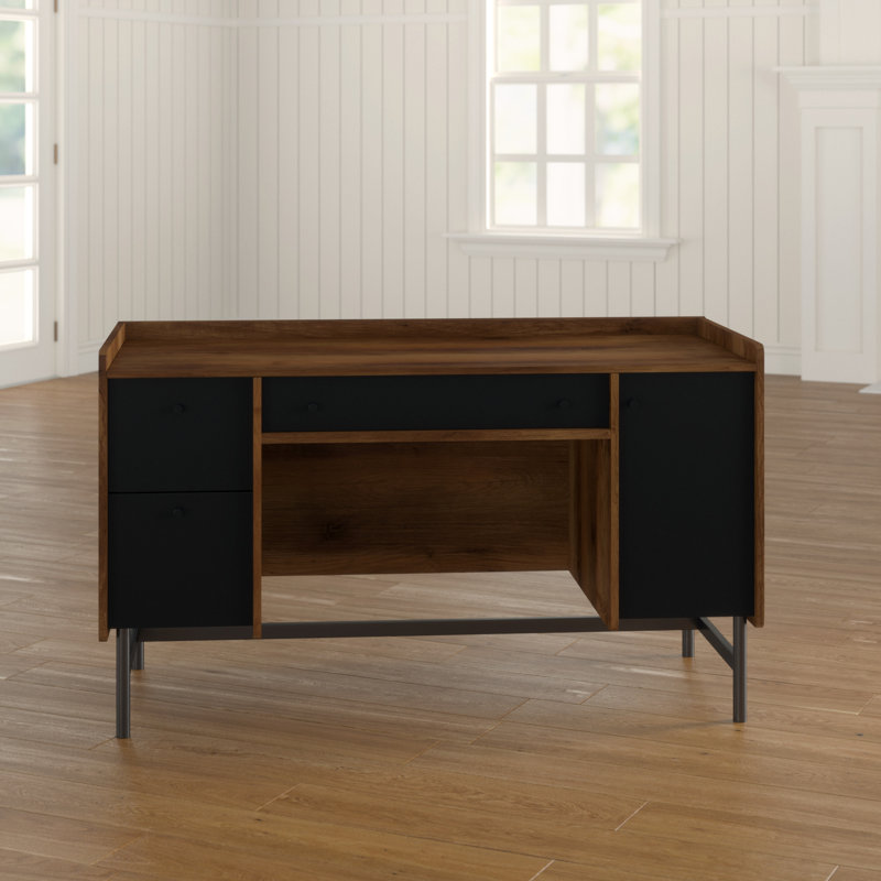Diorio Solid Wood Base Writing Desk