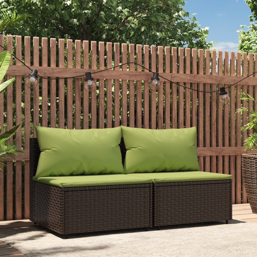 Gartensofa Ladanian mit Kissen