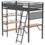 Lit mezzanine à 3 tablettes William William
