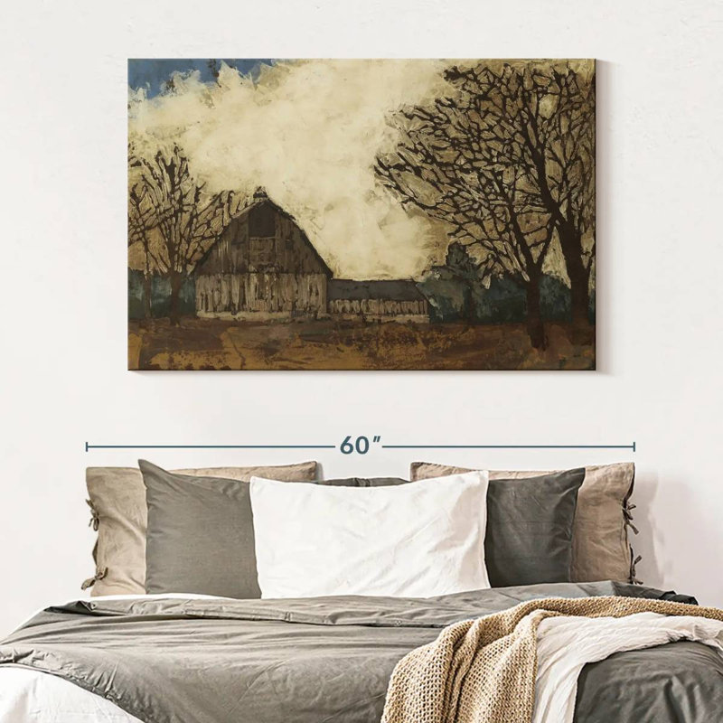 Erstwhile Barn I, 34" H x 51" W