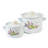 Lavender Enamelware Steel Pot with Lid