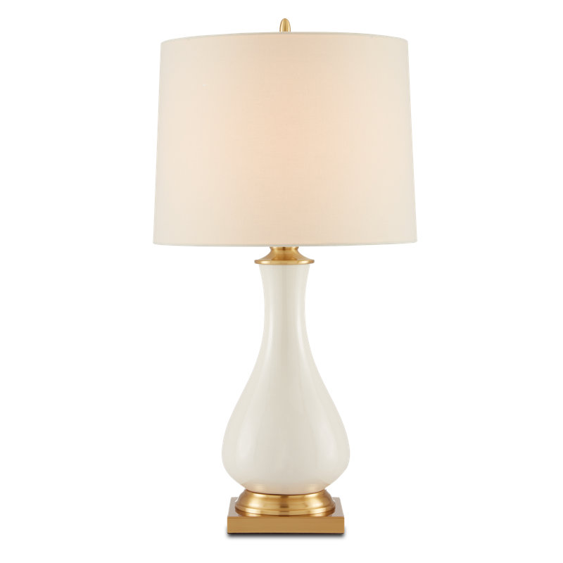 Lynton Table Lamp, Cream