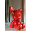 Sculpture géante rouge en forme de souris NIFao 28 po x 36 po x H 48 po