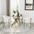 Luxury Velvet Dining Room Chairs With Armrest Design-39347527-39347520