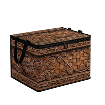 1Pcs Storage Box Fabric Foldable Storage Box Large Capacity Clothing and Toy Organizer with Lid