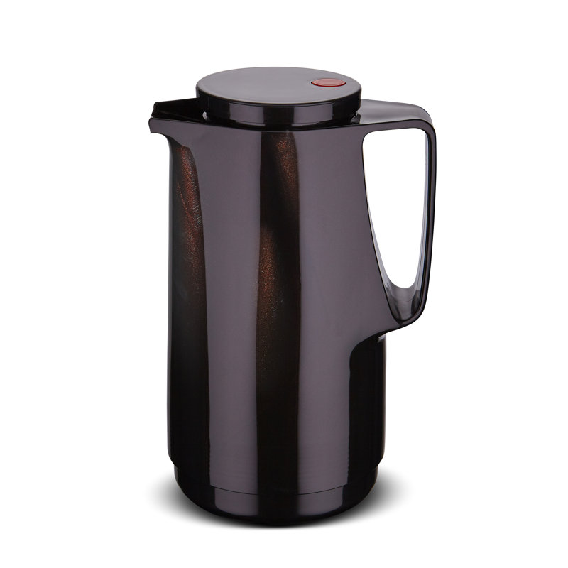 Symple Stuff 1 L Thermos Flask, Brown