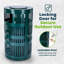 Poubelle ronde ronde en acier ventilé 40 gallons-130219911