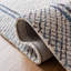 Coomer Handmade Tufted Wool Ivory/Navy Area Rug-363806916