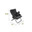 Chaise longue pliante à dossier réglable