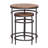 Yazlen Solid Wood Top End Table