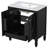 Erica 30" Bathroom Vanity With Ceramic Sink & Soft Close Door Hinges-378784324