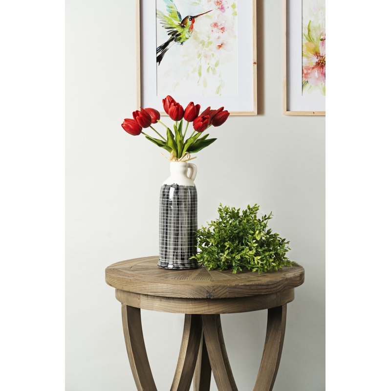 Arrangement floral tulipe, Rouge