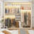  62-96 Inch Hanging Closet System With Hanging Rod (Can Be Cut to Fit)-1918371395