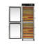 2 Zone - Vertical / 32 Tray / 57 sq.ft Tray Area / Premium Commercial Dehydrator