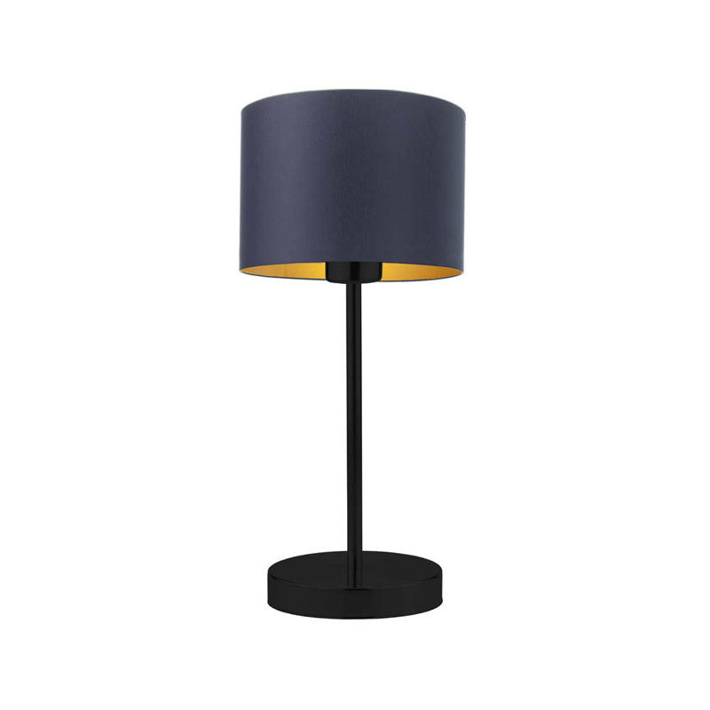 Arseny Metal Table Lamp, Black, Navy