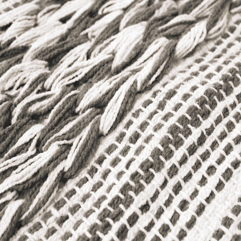 Baretta Striped Hand Woven Area Rug, Rectangle 160 x 230cm