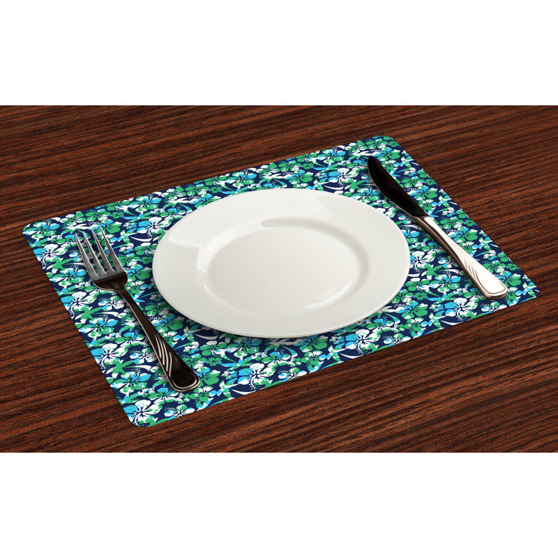 Polyester Abstract Rectangle Placemat