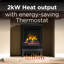 Dimplex Fernshaw Optiflame Freestanding Electric Stove Fire, 44.4Cm W