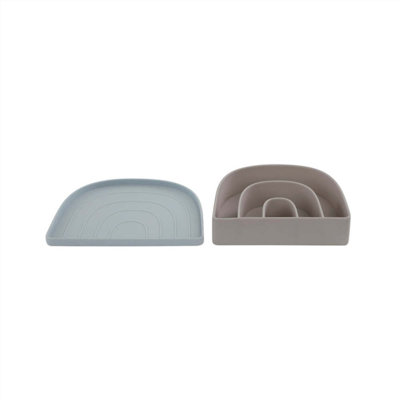 Rainbow Silicone Appetizer Plate