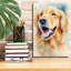 "Golden Retriever" par Petals Prints Design-912108396
