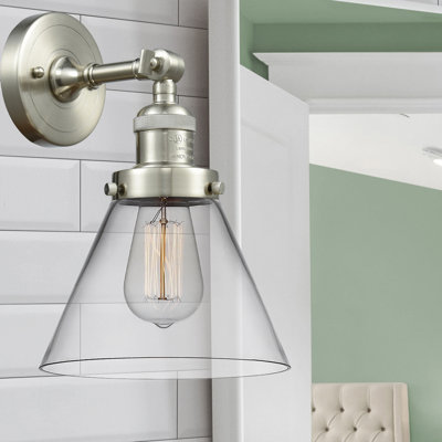 Éclairage de meuble-lavabo inclinable 2 lumières Cone