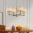 Costa Wrought Iron 4-Light Chandelier-1667455884