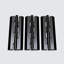 3x Black Acrylic Piano Hinges 150 mm, Continuous Plastic Hinges