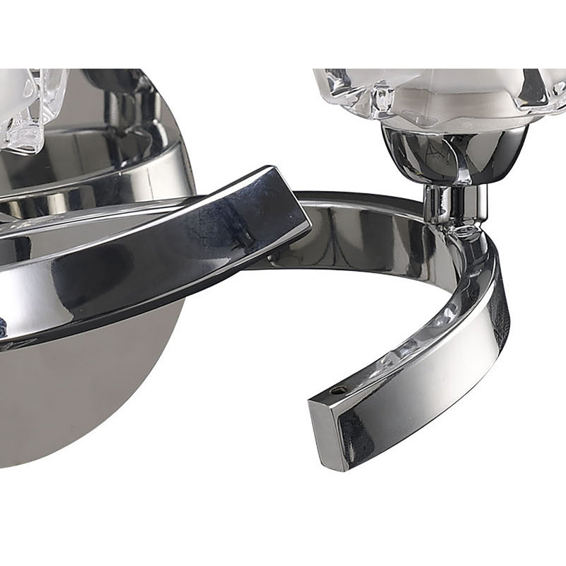 Klingensmith Armed Sconce, No, Polished Chrome