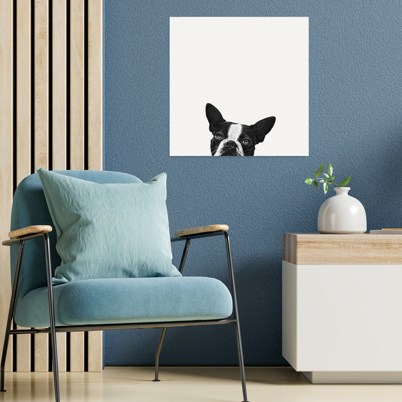Loyauté, art contemporain pour chien, H 18 po x l 18 po