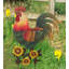Pieu de jardin de ferme - coq