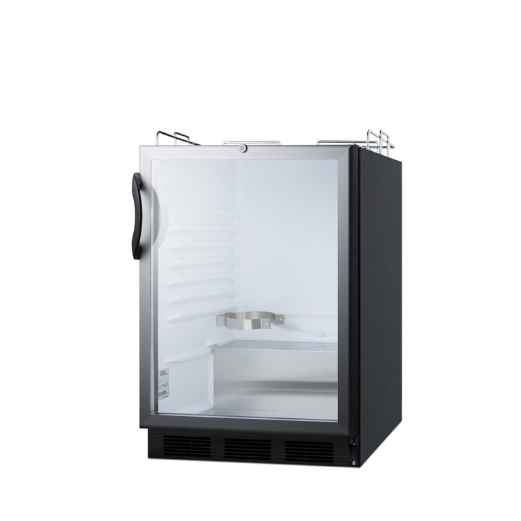 Summit Appliance 3.2 Cubic Feet Freestanding Mini Fridge with Freezer