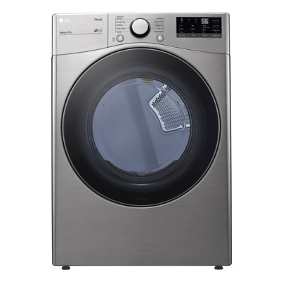 LG 7.4 cu. ft. Ultra Large Capacity Smart Wi-Fi Enabled Front Load Gas Dryer with Built-In Intelligence