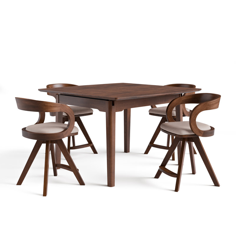 Ensemble de table de salle à manger 5 pièces Rozella