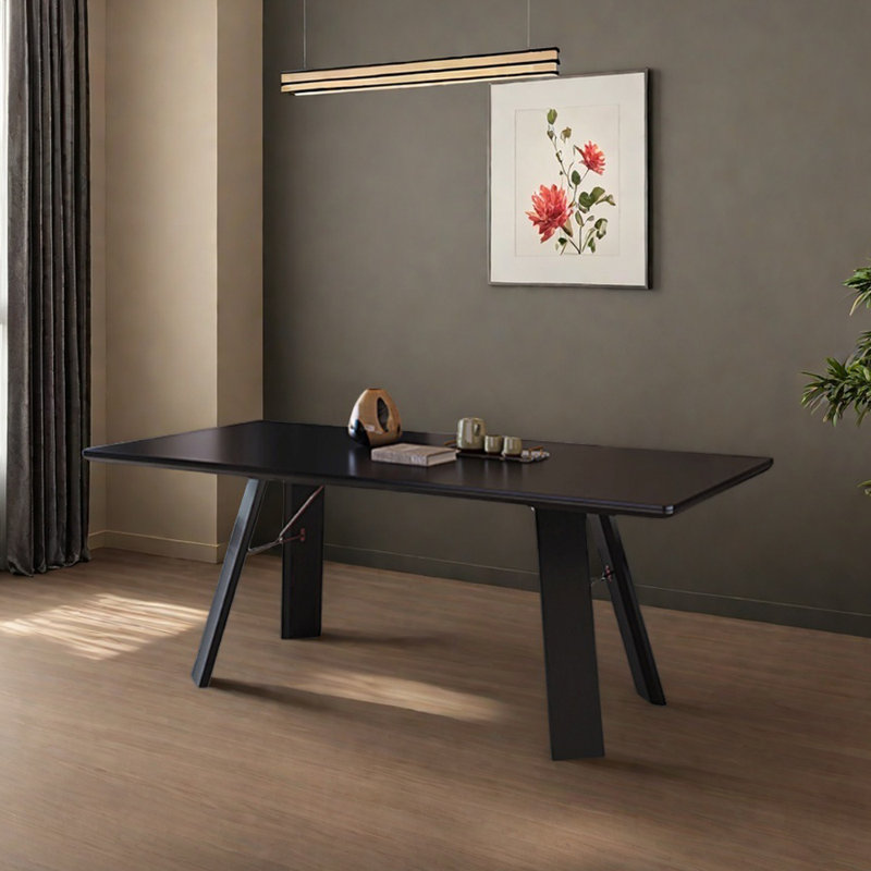 Table de salle à manger simple et pratique, H 29,52 po x L 70,86 po x l 35,43 po