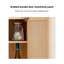 Garde-manger simple et simple en rotin 61,02