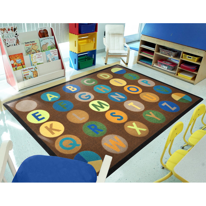 Alpha-Dots by Joy Carpets Area Rug, Rectangle 7'8" x 10'9"
