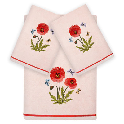 3 Piece Turkish Cotton Towel Set