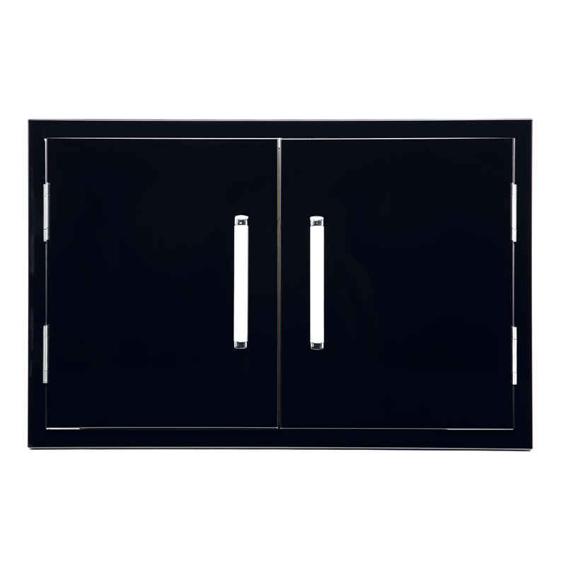 Noir: porte double