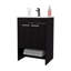 Meuble-lavabo 2 portes avec rangement ouvert