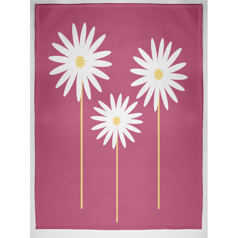 Mariposa Plain Weave / Muslin Throw Blanket, Pink