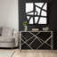 Courtlyn 120cm Console Table for Hallway Living Room Furniture, Slim Metal Entryway Table-696028337