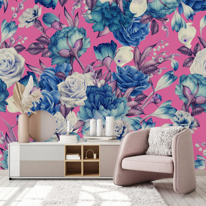 Peel & Stick Wall Mural, 10.42' W x 10.42' L
