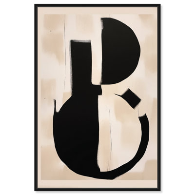 «Find The Key Abstract Shapes», art mural tendance par Art Remedy